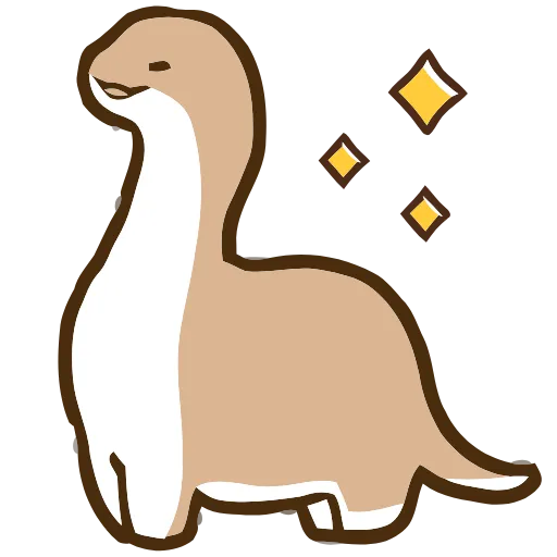 🦖 Эмодзи «Paleontology» для Telegram