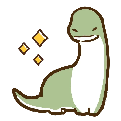 🦖 Эмодзи «Paleontology» для Telegram