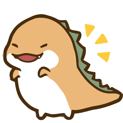 🦖 Эмодзи «Paleontology» для Telegram