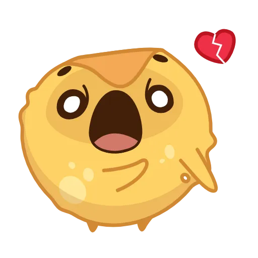 💔 Эмодзи «Pancake Sourcream» для Telegram