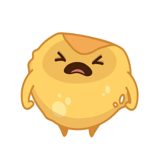 😫 Эмодзи «Pancake Sourcream» для Telegram