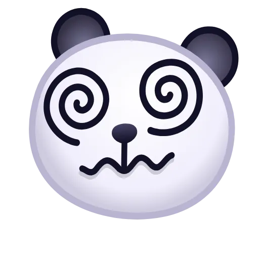 😵‍💫 Эмодзи «Panda» для Telegram