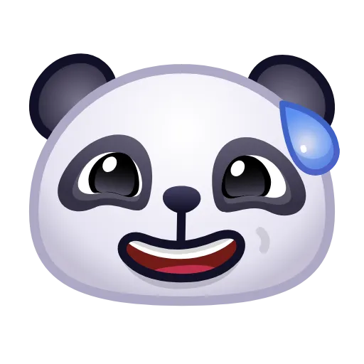 😅 Эмодзи «Panda» для Telegram