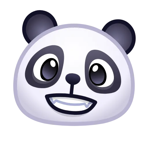 😄 Эмодзи «Panda» для Telegram