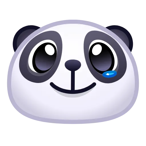 🥲 Эмодзи «🙈 Panda Emoji - эмоджи пандочки» для Telegram