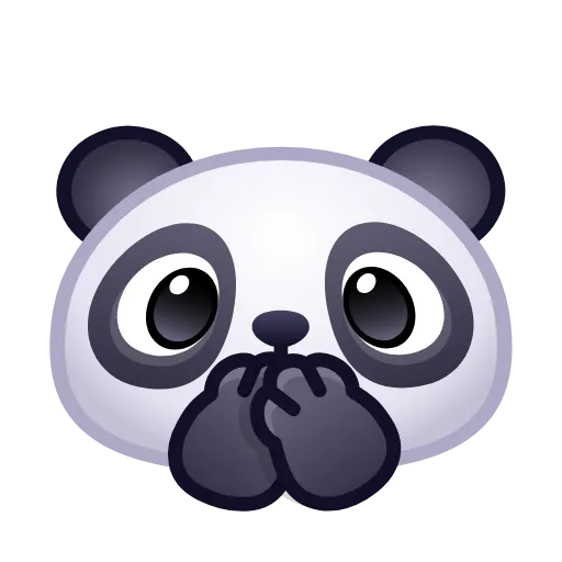 🙈 Эмодзи «🙈 Panda Emoji - эмоджи пандочки» для Telegram