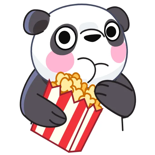 🍿 Эмодзи «Панда» для Telegram