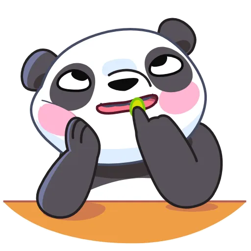😋 Эмодзи «Панда» для Telegram