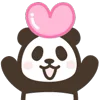 ❤️ Эмодзи «🐼 Panda Emoji» для Telegram