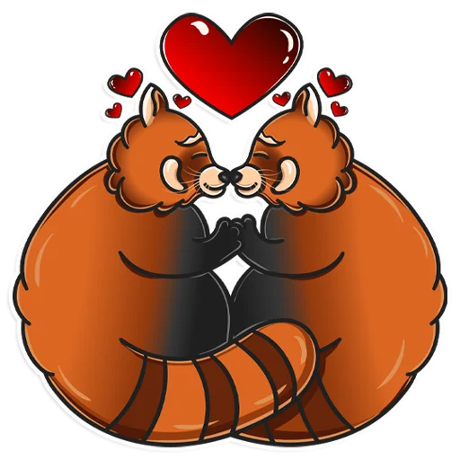 ❤️ Стикер «Процесс создания стикеров Реджи» для Telegram