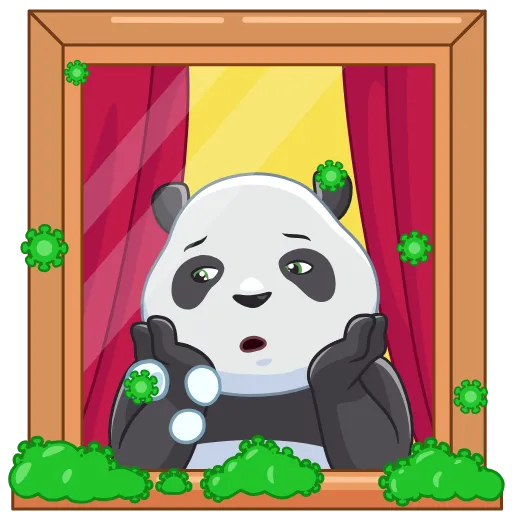 🦠 Эмодзи «Pandalicious» для Telegram