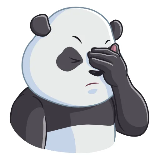 🤦‍♂️ Эмодзи «Pandalicious» для Telegram