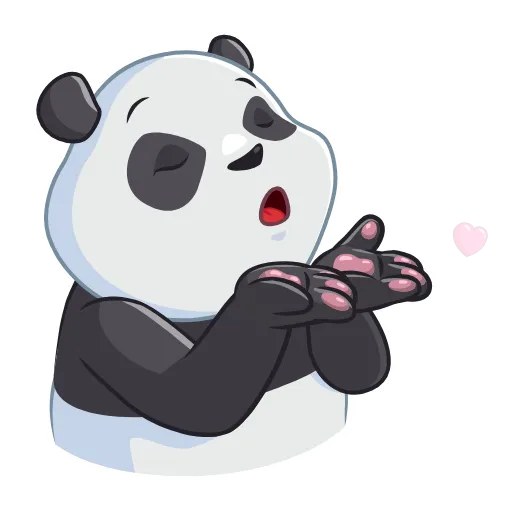 😘 Эмодзи «Pandalicious» для Telegram