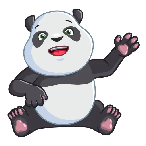 👋 Эмодзи «Pandalicious» для Telegram