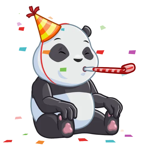 🥳 Эмодзи «Pandalicious» для Telegram