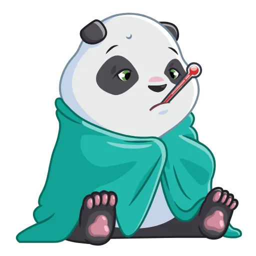 🤒 Эмодзи «Pandalicious» для Telegram