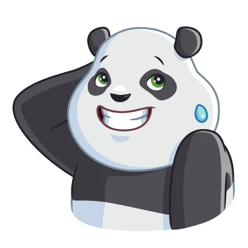 😓 Эмодзи «Pandalicious» для Telegram