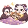 😴 Эмодзи «😍 Набор эмоджи с милой Пандочкой» для Telegram