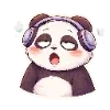 🐼 Эмодзи «😍 Набор эмоджи с милой Пандочкой» для Telegram
