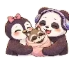 🥰 Эмодзи «😍 Набор эмоджи с милой Пандочкой» для Telegram