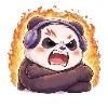 🐼 Эмодзи «😍 Набор эмоджи с милой Пандочкой» для Telegram