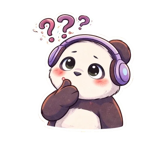 🐼 Стикер «Pandas Life» для Telegram