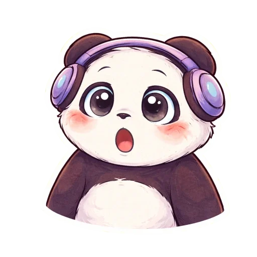 😳 Стикер «Pandas Life» для Telegram
