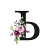 🌱 Эмодзи «буквы и цветы» для Telegram