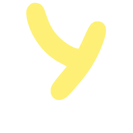 🍋 Эмодзи «солнечный вайб - жёлтые векторные буквы» для Telegram