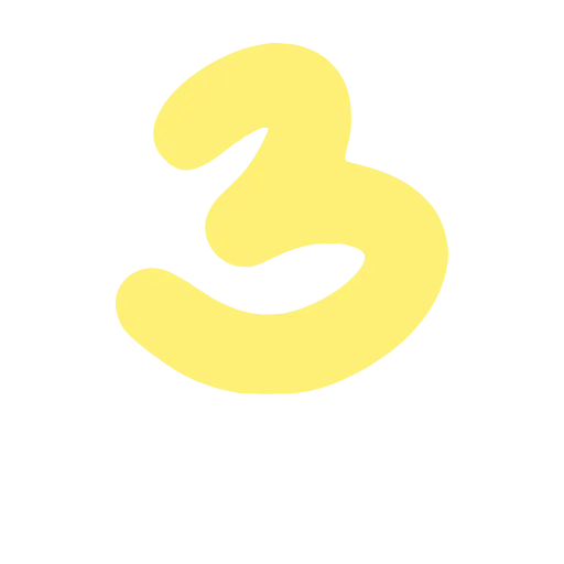 🍋 Эмодзи «солнечный вайб - жёлтые векторные буквы» для Telegram