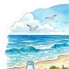 🐬 Эмодзи «Морские буквы» для Telegram
