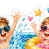 🐬 Эмодзи «Морские буквы» для Telegram