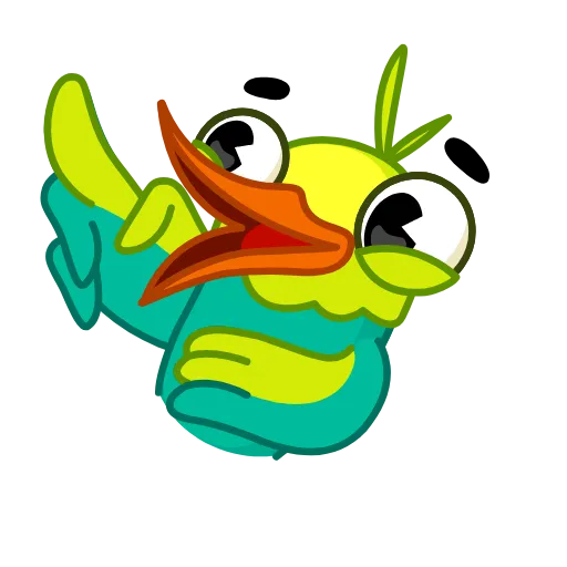 Стикерпак Paradise Bird для Telegram