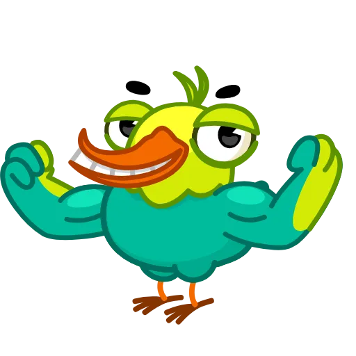 💪 Эмодзи «Paradise Bird» для Telegram