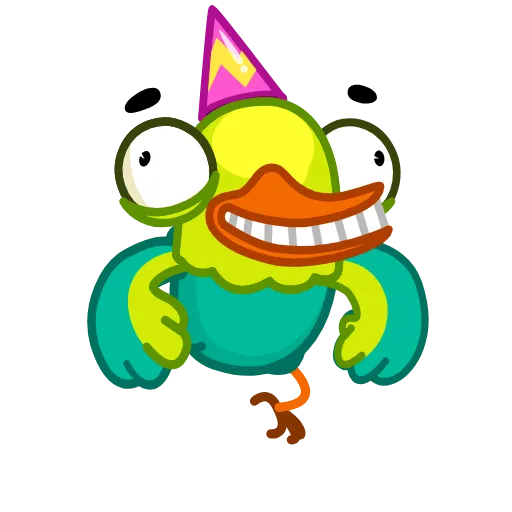 🥳 Эмодзи «Paradise Bird» для Telegram