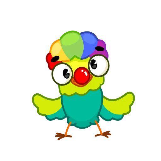 🤡 Эмодзи «Paradise Bird» для Telegram