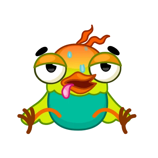 🥵 Эмодзи «Paradise Bird» для Telegram