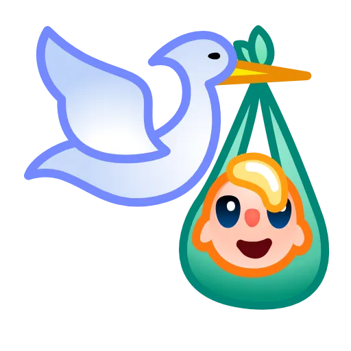 👶 Эмодзи «Parenting Vibes» для Telegram