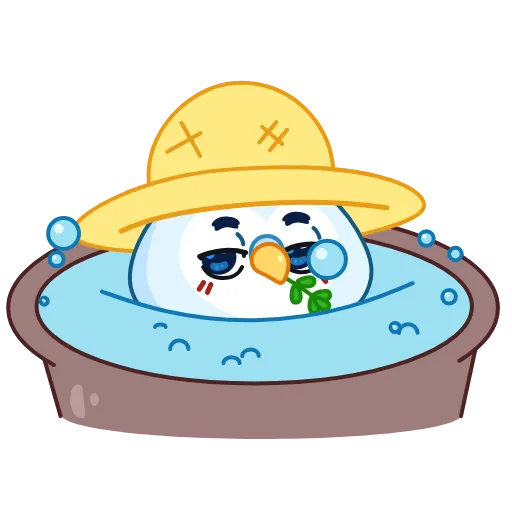 🛁 Стикер «Жорж» для Telegram