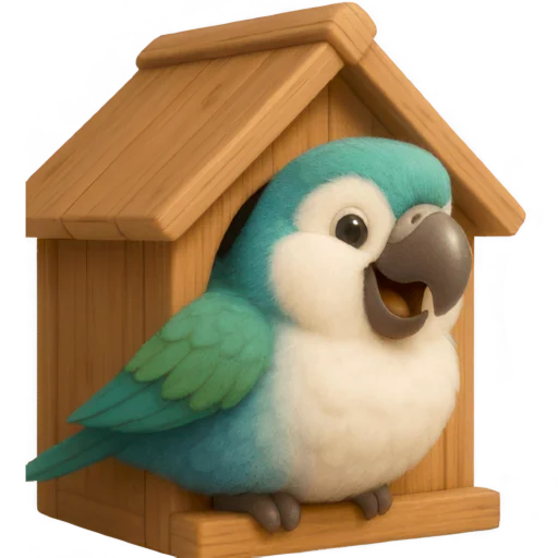 🏠 Стикер «Попугай Сан» для Telegram