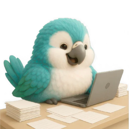 🤓 Стикер «Попугай Сан» для Telegram