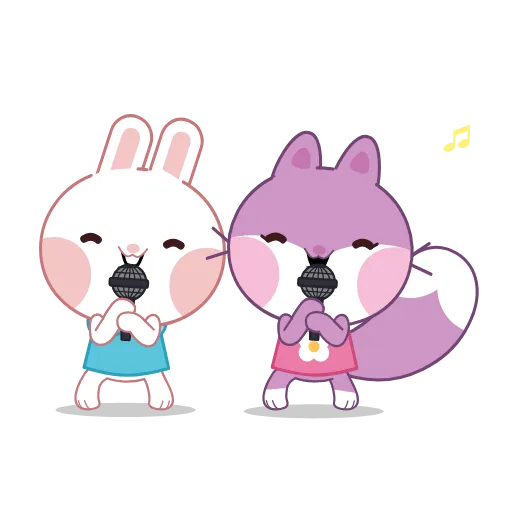 🎤 Эмодзи «Party Squad» для Telegram