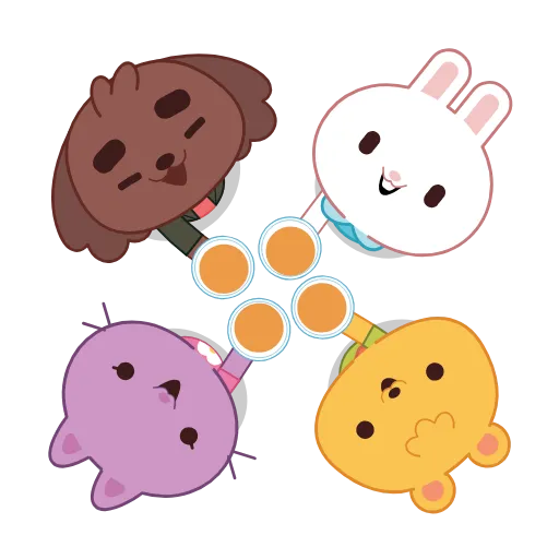 😋 Эмодзи «Party Squad» для Telegram