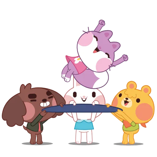 🎉 Эмодзи «Party Squad» для Telegram
