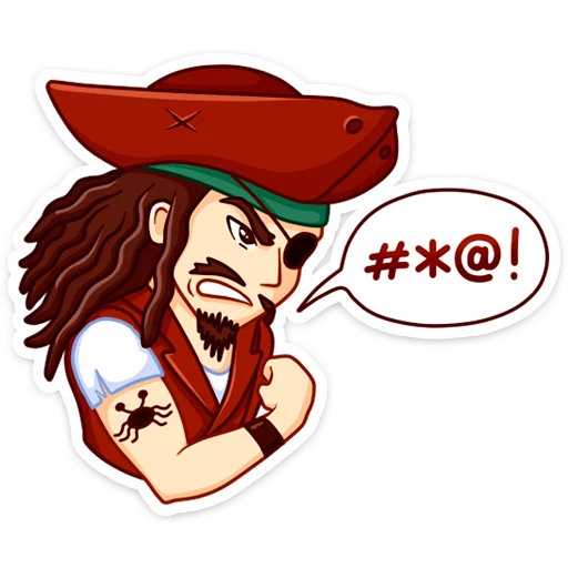 😡 Стикер «Spaghetti Monster» для Telegram