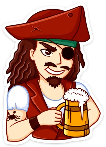 🍺 Стикер «Spaghetti Monster» для Telegram