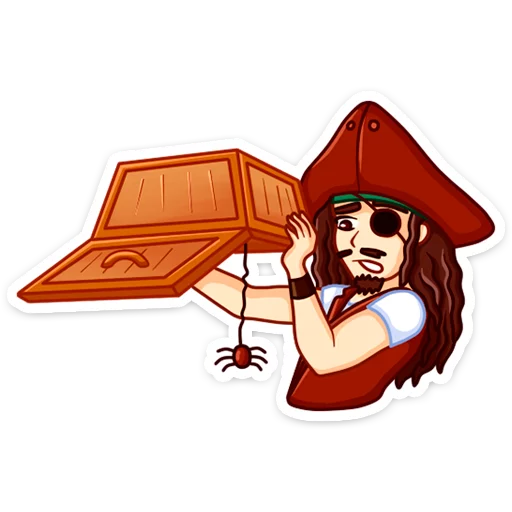 ☹ Стикер «Spaghetti Monster» для Telegram