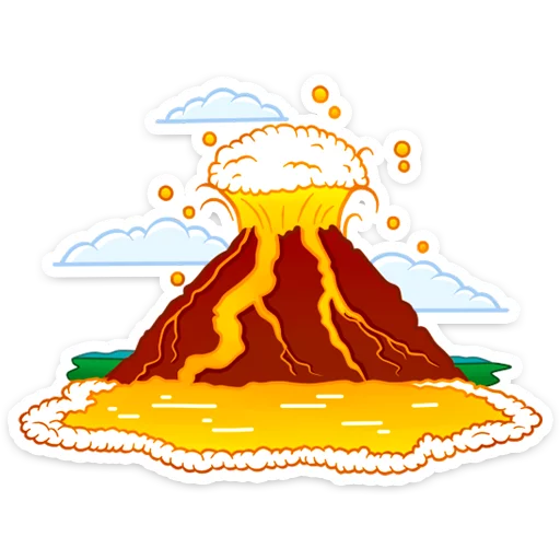 🌋 Стикер «Spaghetti Monster» для Telegram