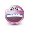 🤩 Эмодзи «Pastel Pink Face» для Telegram