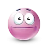 🤩 Эмодзи «Pastel Pink Face» для Telegram